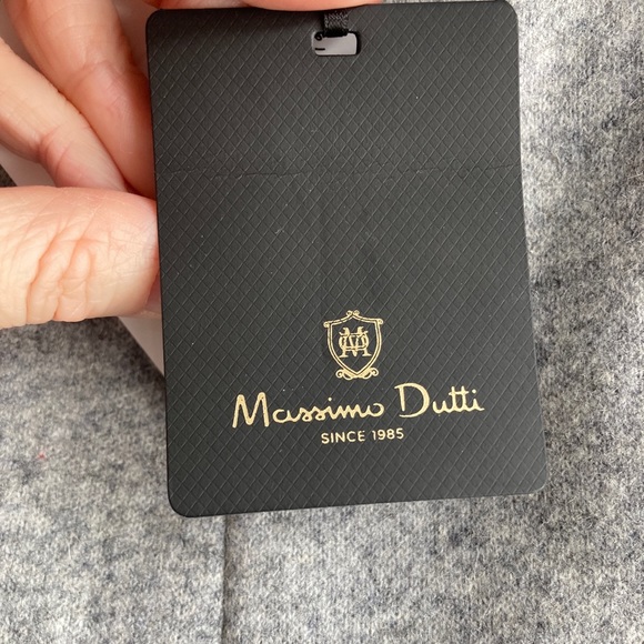 MASSIMO DUTTI | cropped grey pants - Picture 2 of 8